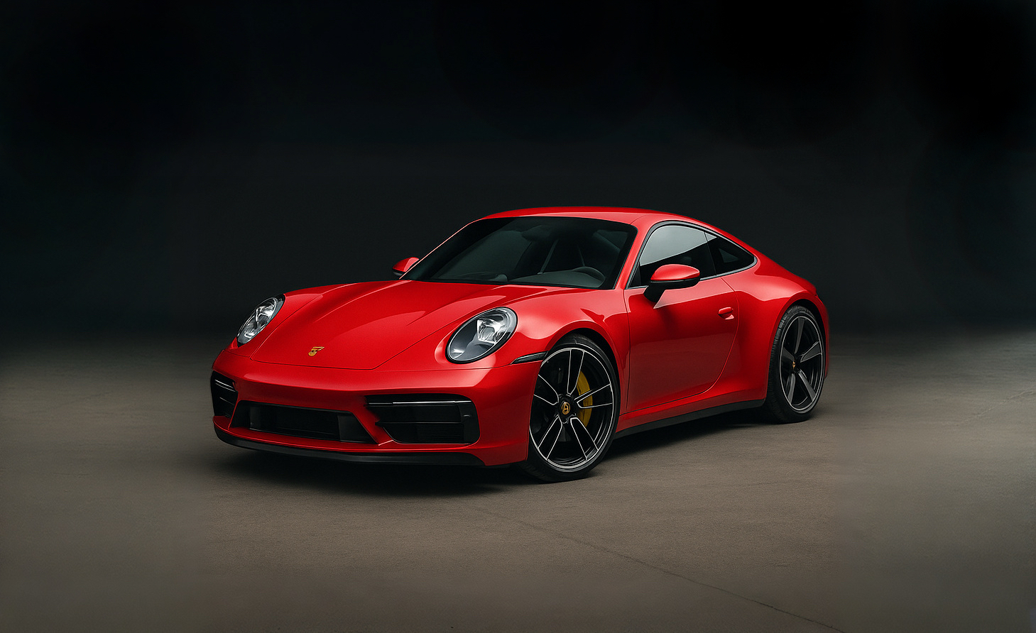 Red Porsche 911